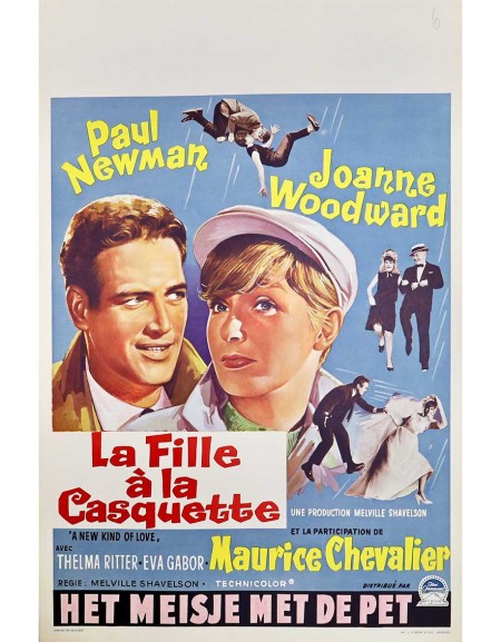 La fille à la casquette - 35x55 cm - roulée