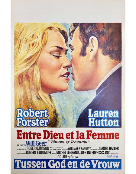 Entre Dieu et la femme - 35x55 cm - roulée