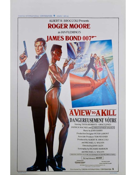 Dangereusement vôtre - 35x55 cm - roulée