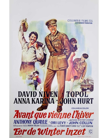 Avant que vienne l'hiver - 35x55 cm - roulée