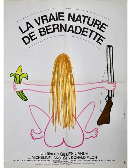 La vraie nature de Bernadette - 60x80 cm - pliée