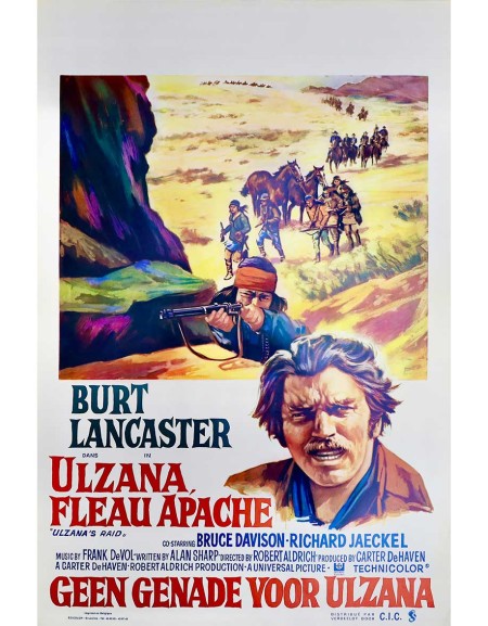 Fureur apache - 35x55 cm - roulée