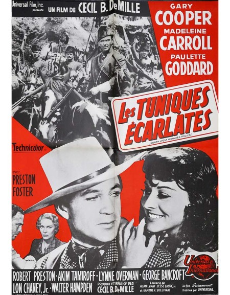 Les tuniques écarlates - 60x80 cm - pliée