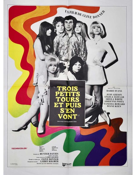 Trois petits tours et puis s'en vont - 60x80 cm - pliée