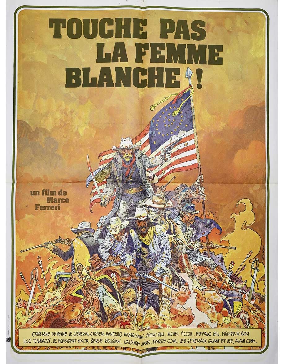 Touche pas à la femme blanche ! — affiche...
