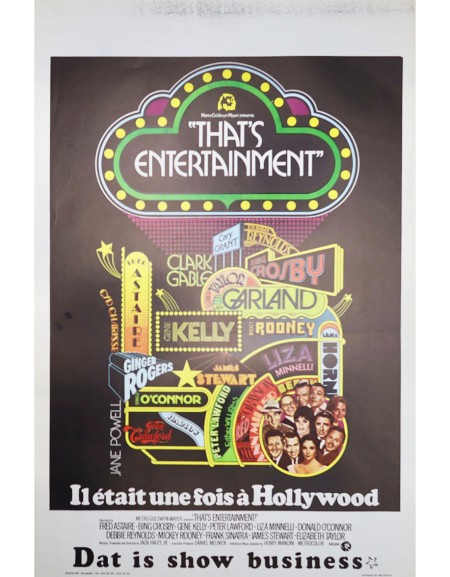 Il était une fois à Hollywood - 35x55 cm - roulée