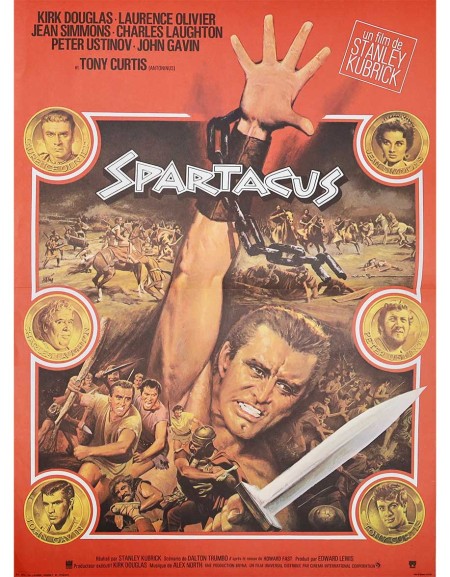 Spartacus - 40x53 cm - pliée