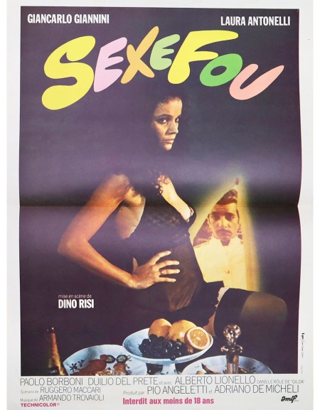 Sexe fou - 40x53 cm - pliée