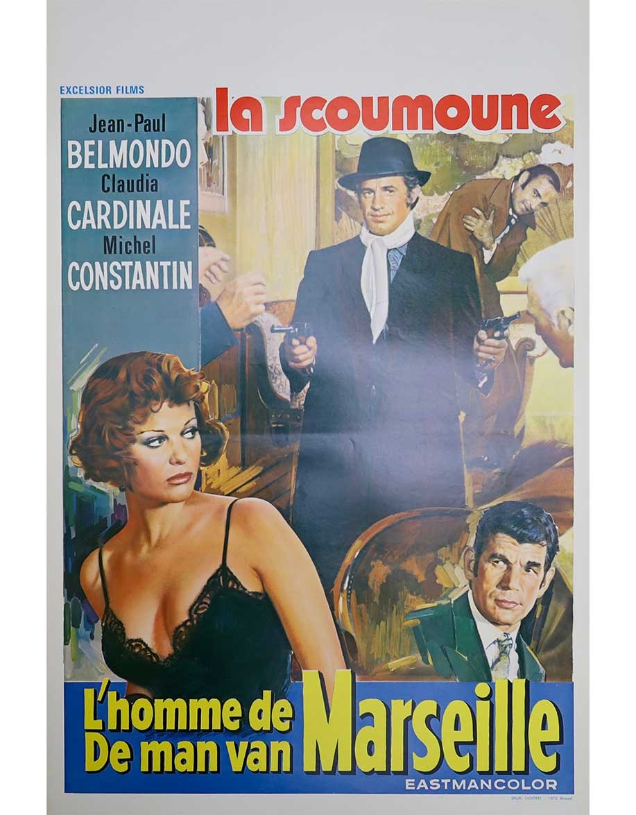 La Scoumoune — affiche originale belge 35x55 cm...