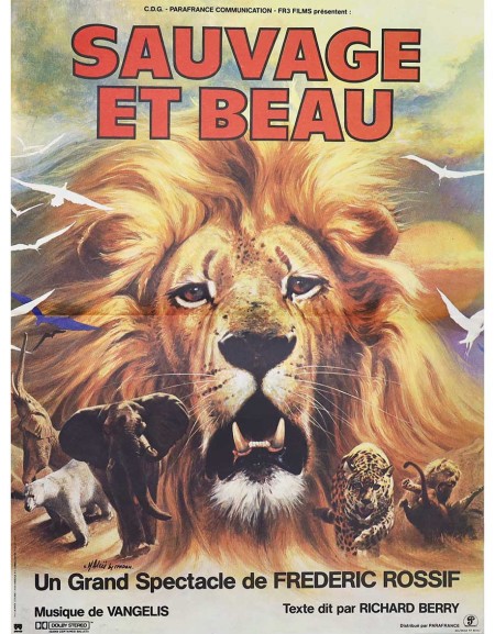 Sauvage et beau - 40x53 cm - pliée