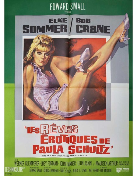 Les rêves érotiques de Paula Schultz - 60x80 cm - pliée