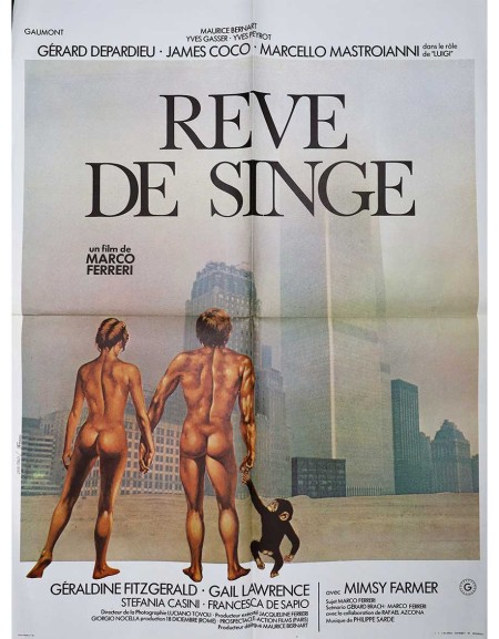 Rêve de singe - 60x80 cm - pliée