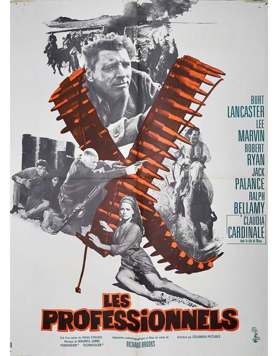 Les professionnels - 60x80 cm - pliée