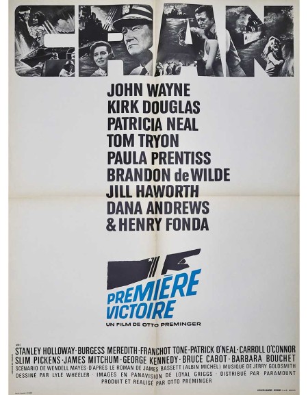 Première victoire - 60x80 cm - pliée