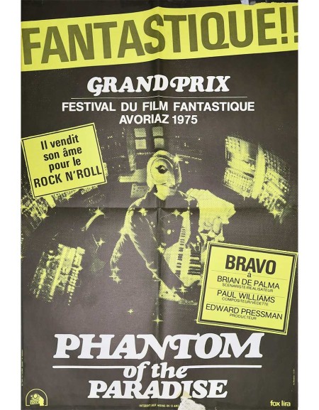 Phantom of the paradise - 60x80 cm - pliée