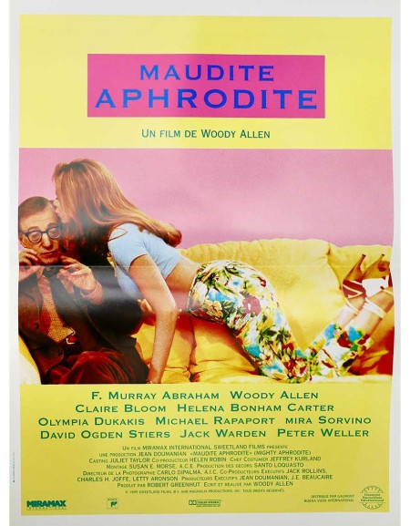 Maudite Aphrodite — affiche originale française 40x53 cm...