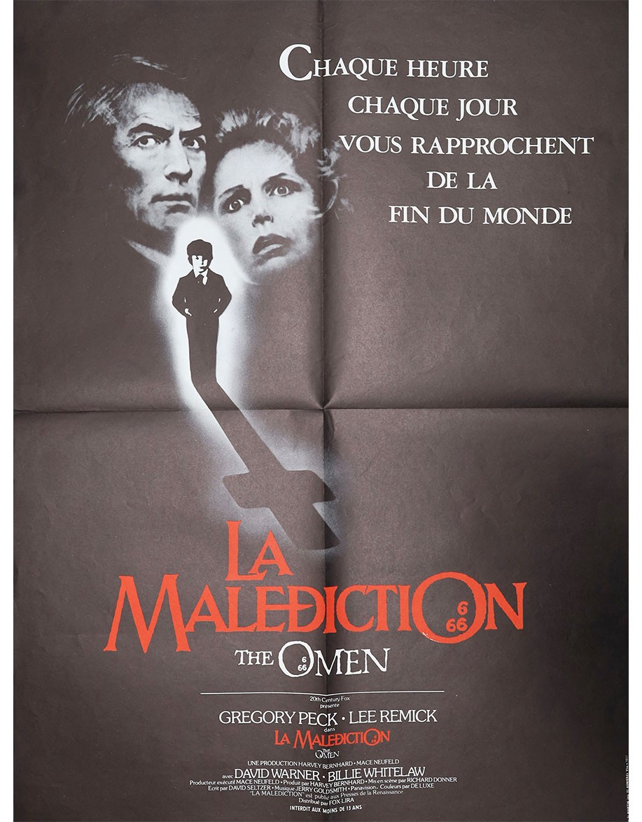 La malédiction - 60x80 cm - pliée