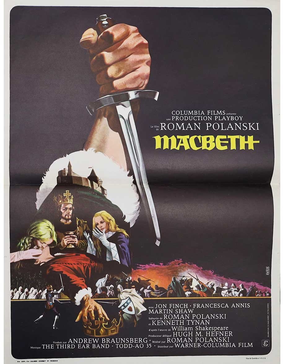 Macbeth - 40x53 cm - pliée