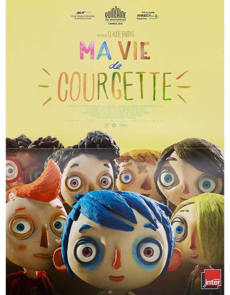 Ma vie de courgette - 40x53 cm - pliée