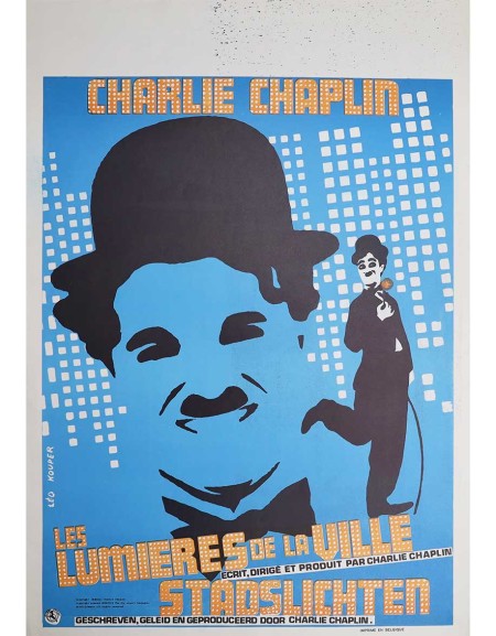 Les Lumières de la ville - 35x55 cm - roulée