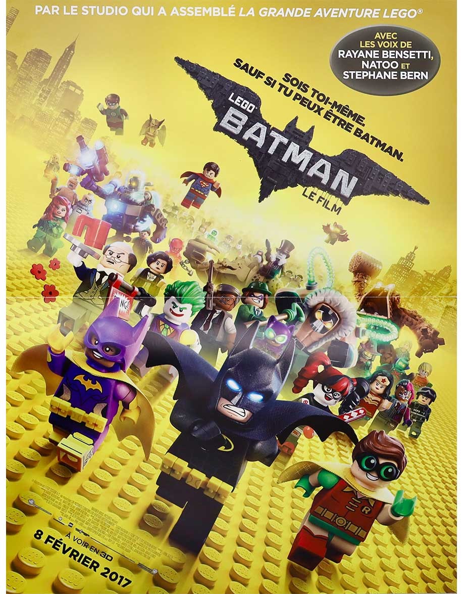 Lego Batman - 40x53 cm - pliée