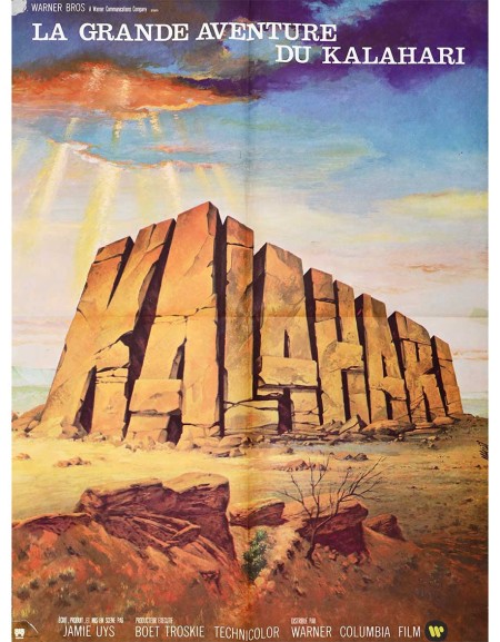 Kalahari - 60x80 cm - pliée