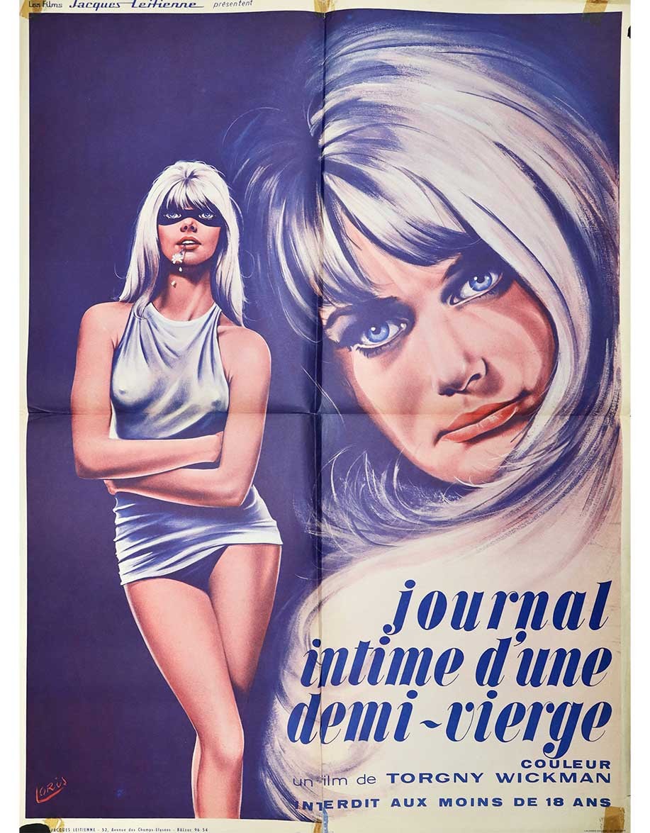 Journal intime d'une demi-vierge - 60x80 cm -...