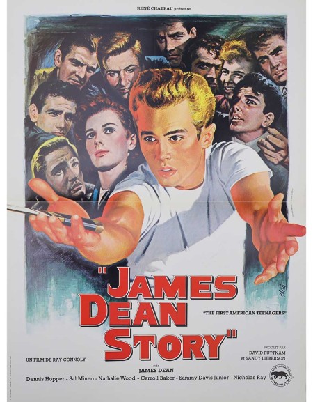 James Dean Story - 40x53 cm - pliée