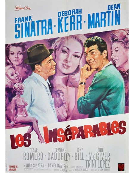 Les Inséparables - 60x80 cm - pliée