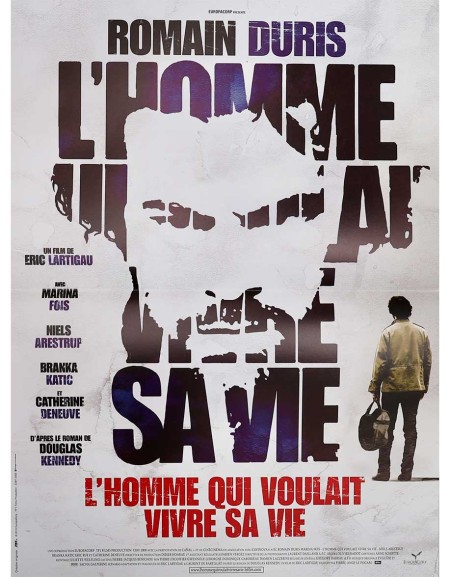 L'homme qui voulait vivre sa vie  - 40x53 cm - pliée