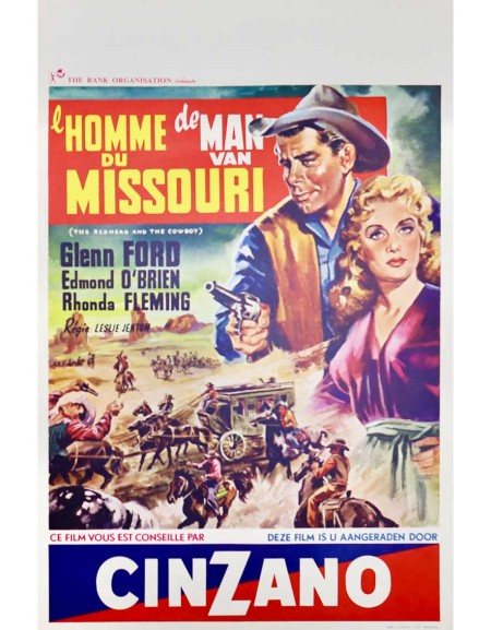 L'homme du Missouri - 35x55 cm - roulée