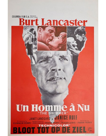 Le plongeon - 35x55 cm - roulée