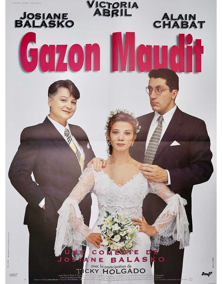 Gazon maudit - 60x80 cm - pliée