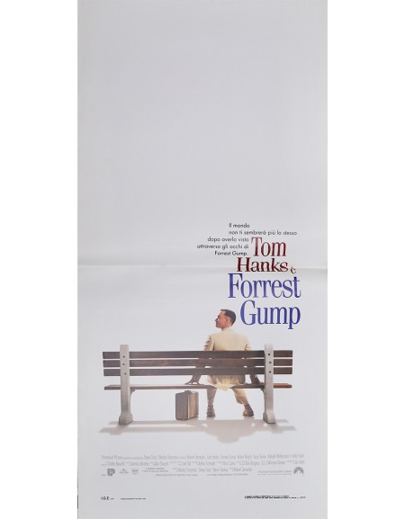 Forrest Gump  - 33x70 cm - pliée