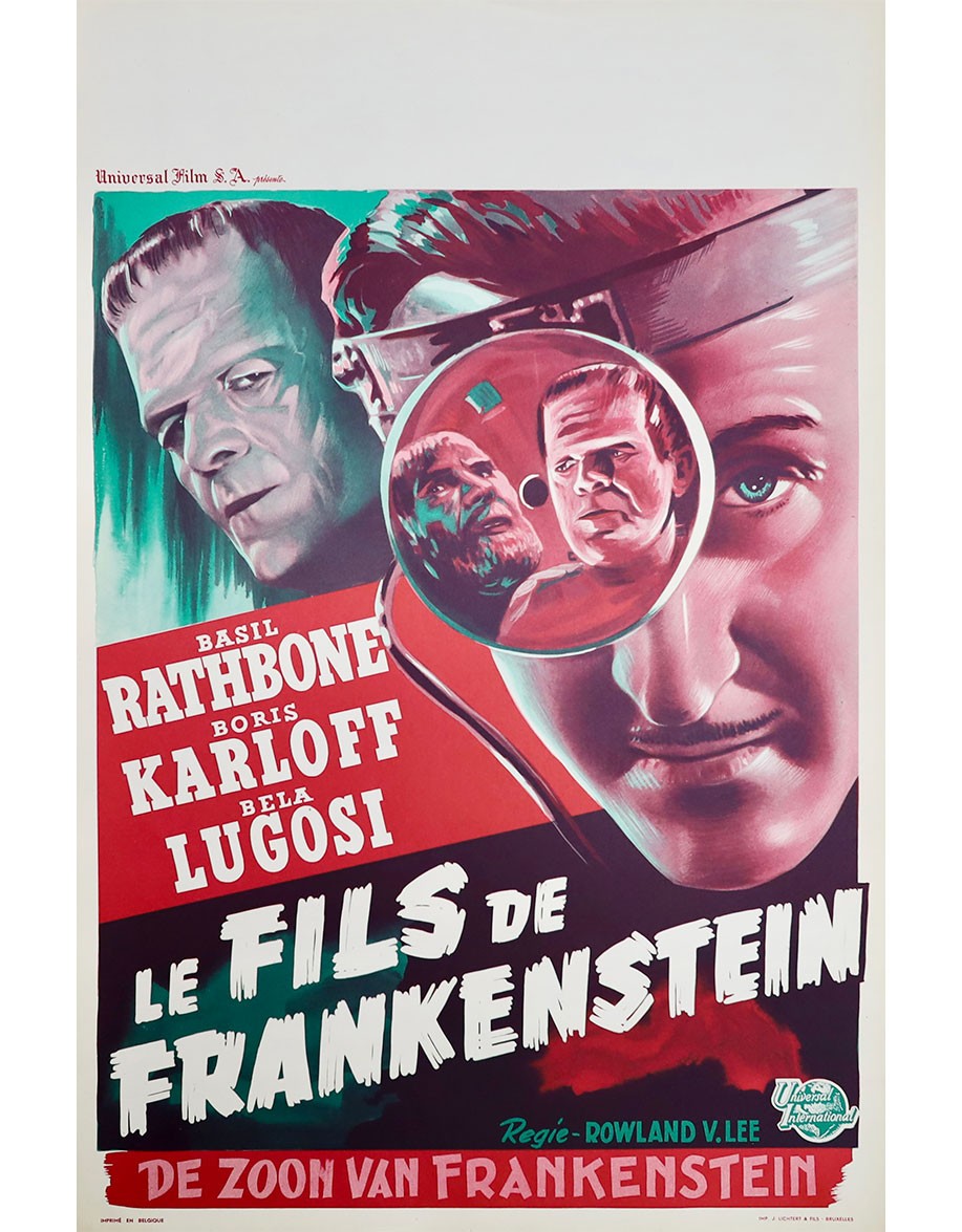Le Fils de Frankenstein — affiche originale...