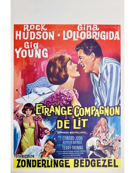 Etranges compagnon de lit - 35x55 cm - roulée