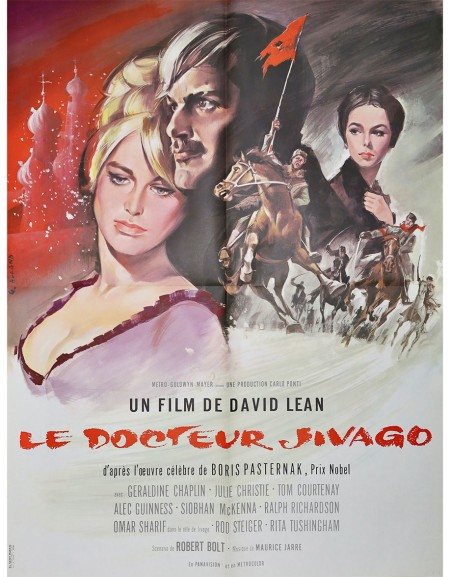Le Docteur Jivago - 60x80 cm - pliée