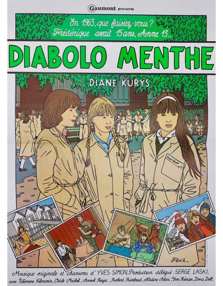 Diabolo menthe - 40x53 cm - pliée