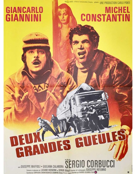 Deux grandes gueules - 60x80 cm - pliée