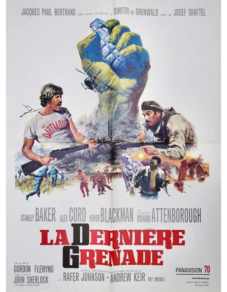 La dernière grenade - 60x80 cm - pliée