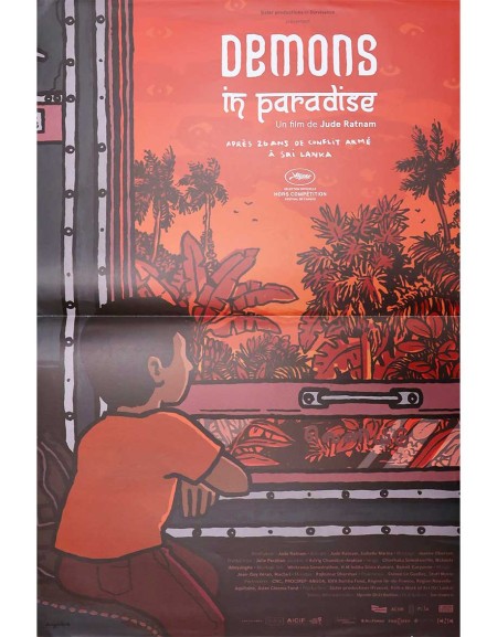 Demons in paradise - 40x53 cm - pliée