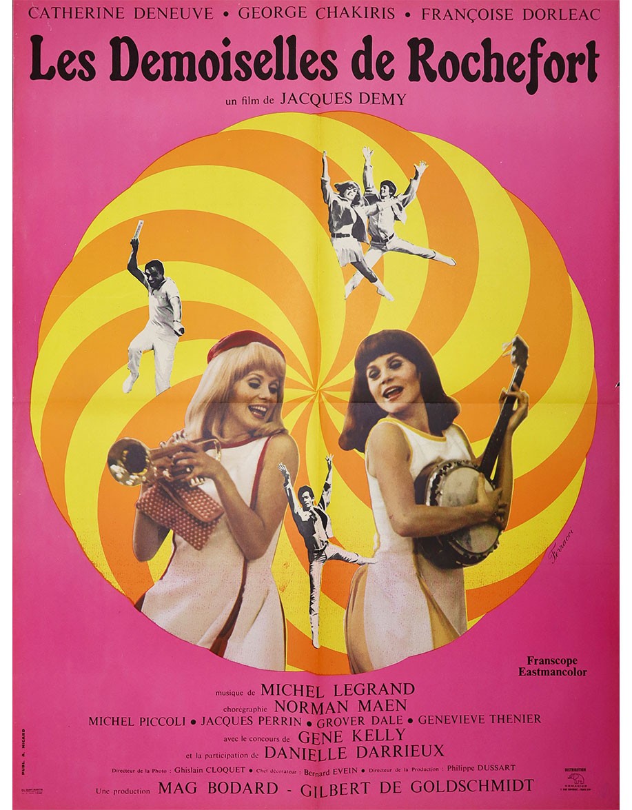 Les Demoiselles de Rochefort — affiche...