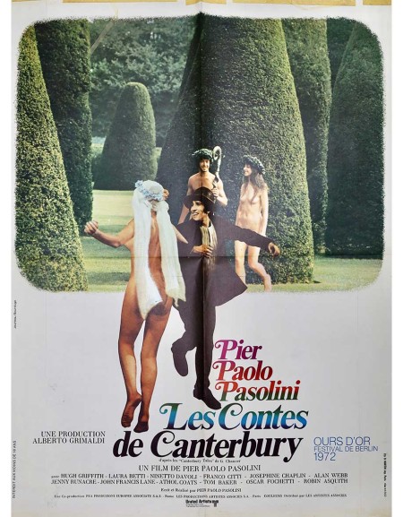 Les contes de Canterburry - 60x80 cm - pliée