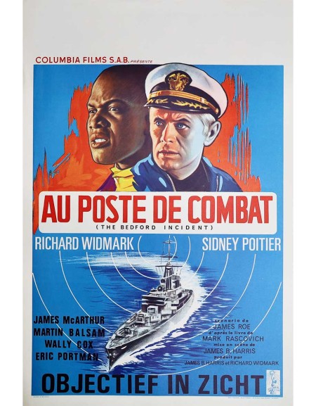 Aux postes de combat - 35x55 cm - roulée