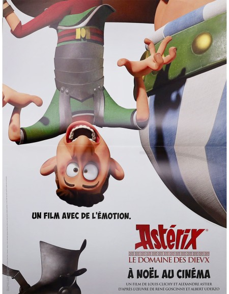 Asterix, le domaine des dieux - 40x53 cm - pliée