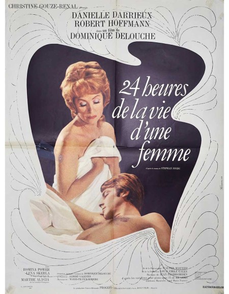 24 heures de la vie d'une femme - 60x80 cm - pliée