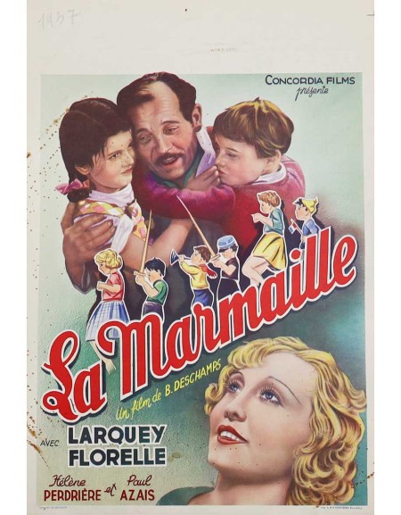 La Marmaille - 30x40 cm - roulée