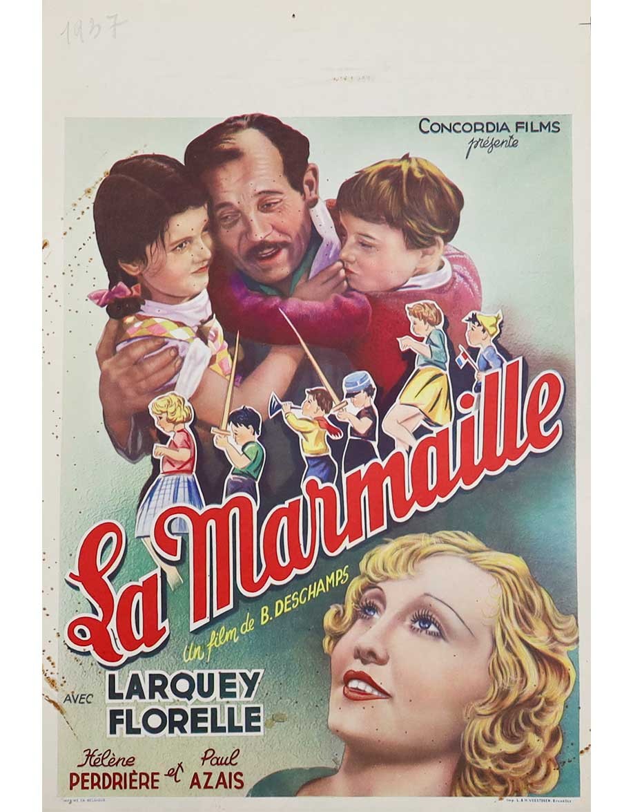 La Marmaille — affiche originale belge 30x40 cm...