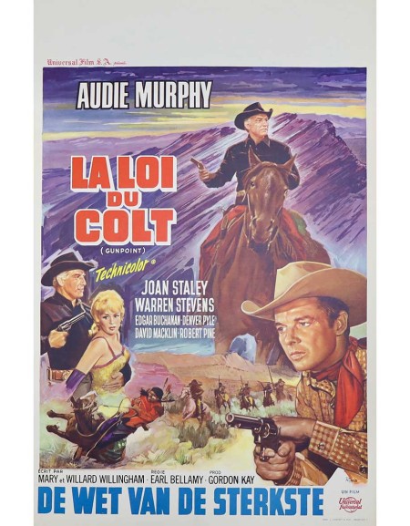 La parole est au colt - 35x55 cm - roulée