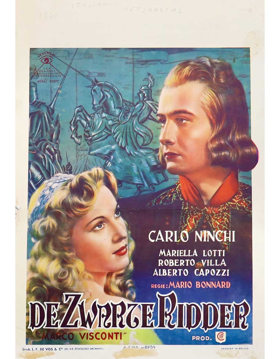 Le Chevalier noir (Marco Visconti) — affiche...